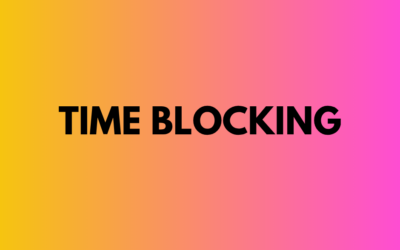 Time Blocking ADHD-val